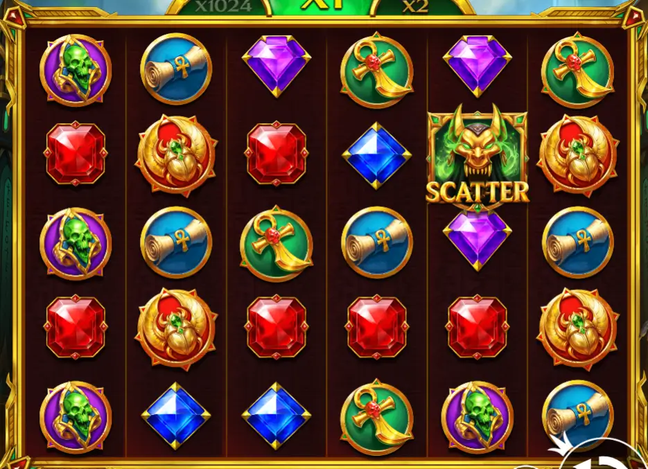 Fury of Anubis Scatter i darmowe spiny